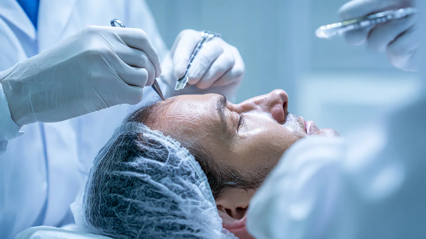 Greffe cheveux FUE Paris : résultats naturels garantis